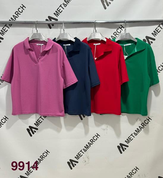 Футболка Met&March (one size) 9914 red (лето)