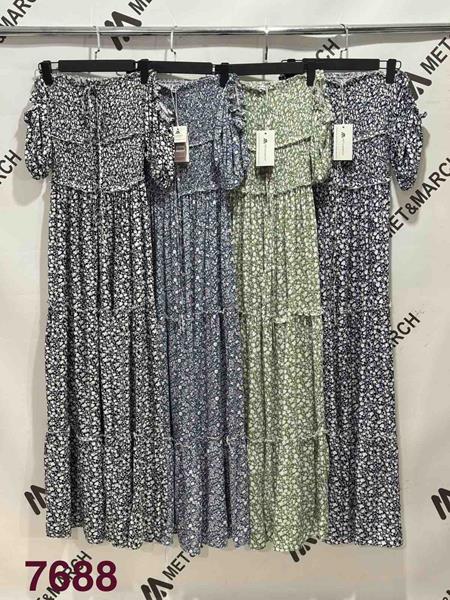 Платье Met&March (one size) 7688-3 blue (лето)