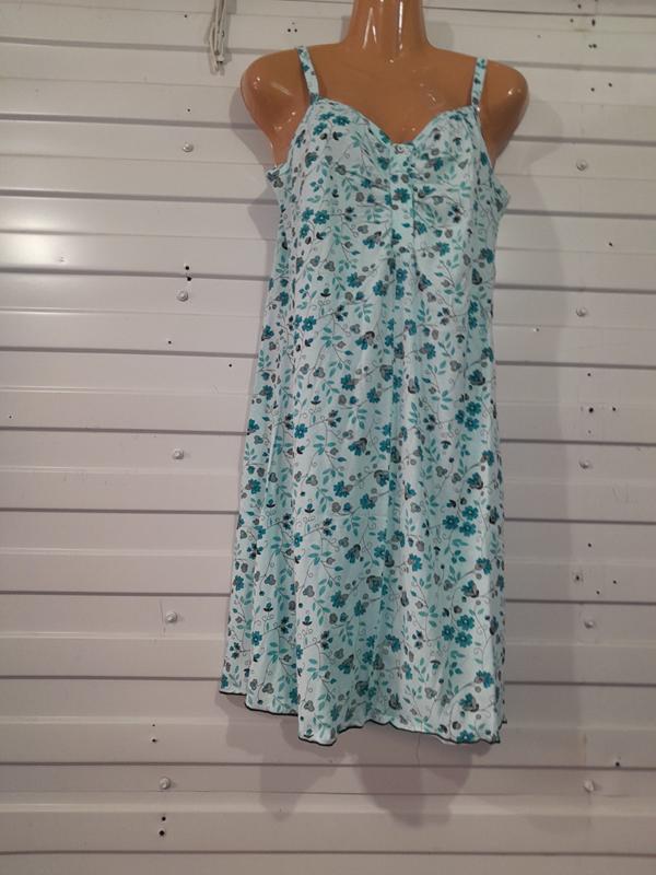 Ночнушка Akvarel (50-60) A78 l.blue (лето)