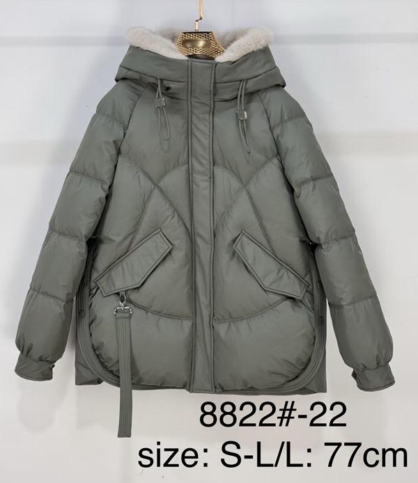 Куртка Immei (S-L) 8822-22 grey (зима)