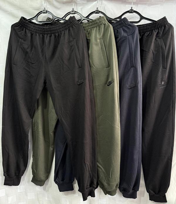 Штаны спорт Shon (46-54) S513 khaki (деми)