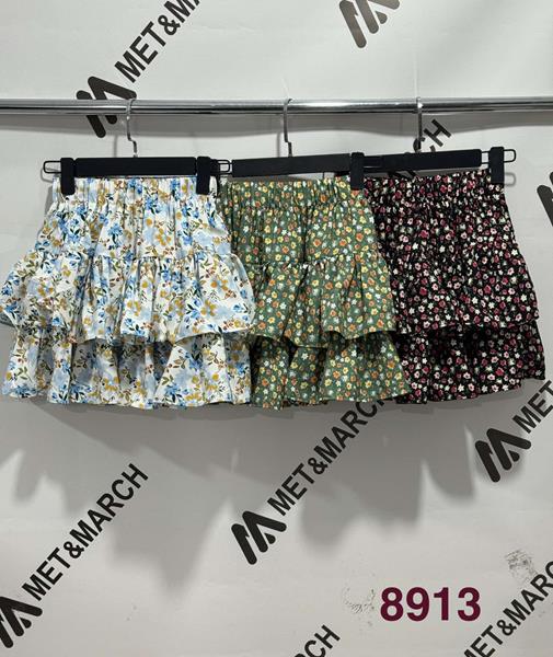 Юбка Met&March (XS-M) 8913-1 black (лето)