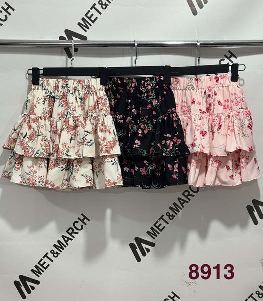 Юбка Met&March (XS-M) 8913-10 black (лето)