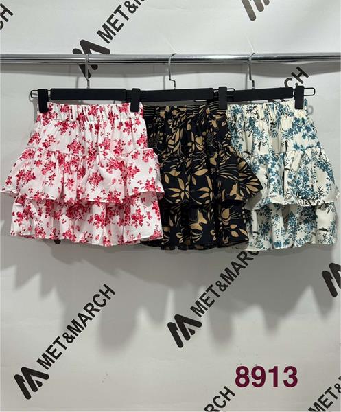 Юбка Met&March (XS-M) 8913-11 l.blue (лето)