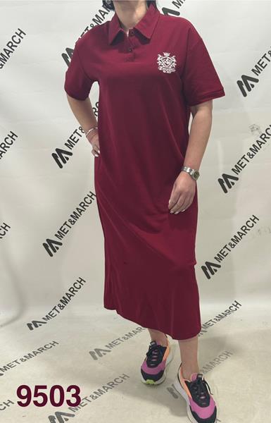 Платье Met&March (one size) 9503 wine (лето)