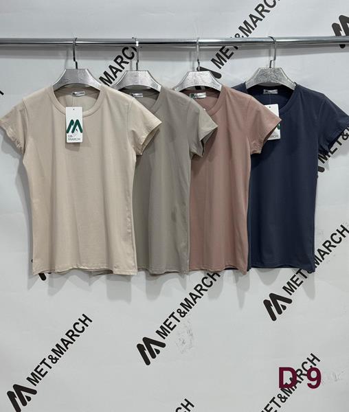 Футболка Met&March (S-L) D9 l.beige (лето)