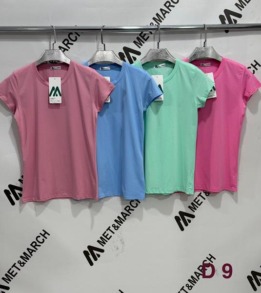 Футболка Met&March (S-L) D9-2 pink (лето)