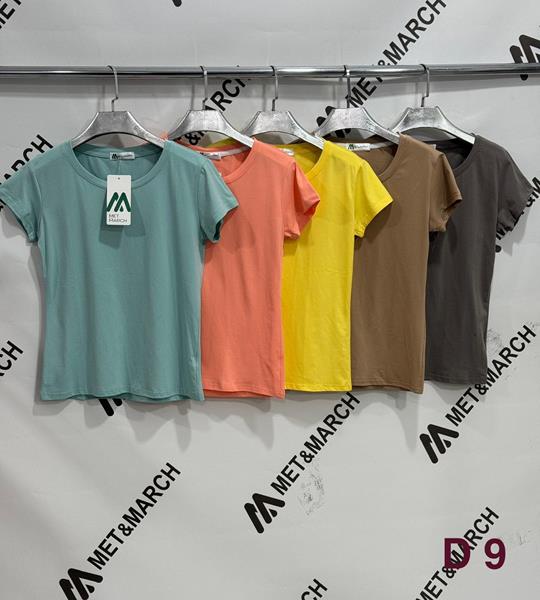 Футболка Met&March (S-L) D9-3 d.grey (лето)