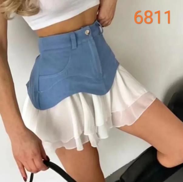 Юбка Met&March (S-L) 6811 blue (лето)
