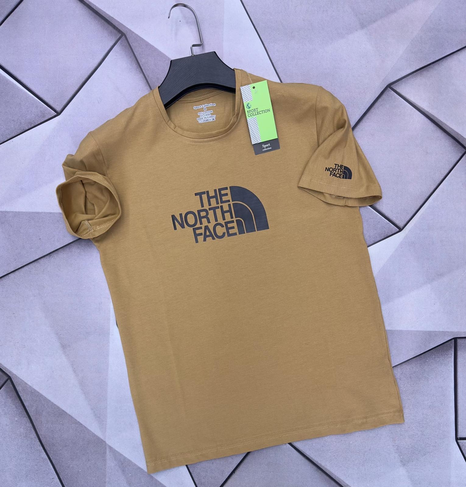 Футболка Rassul (S-2XL) 6042 beige (лето)