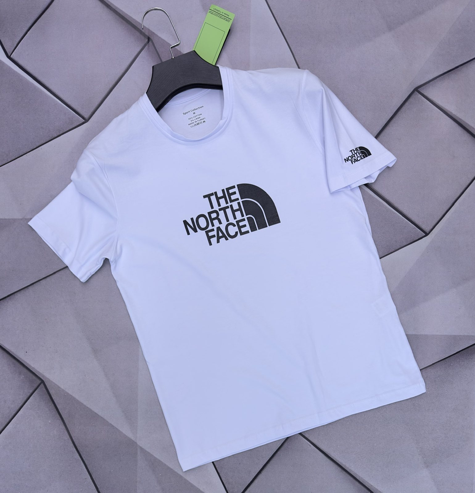 Футболка Rassul (S-2XL) 6045 white (лето)