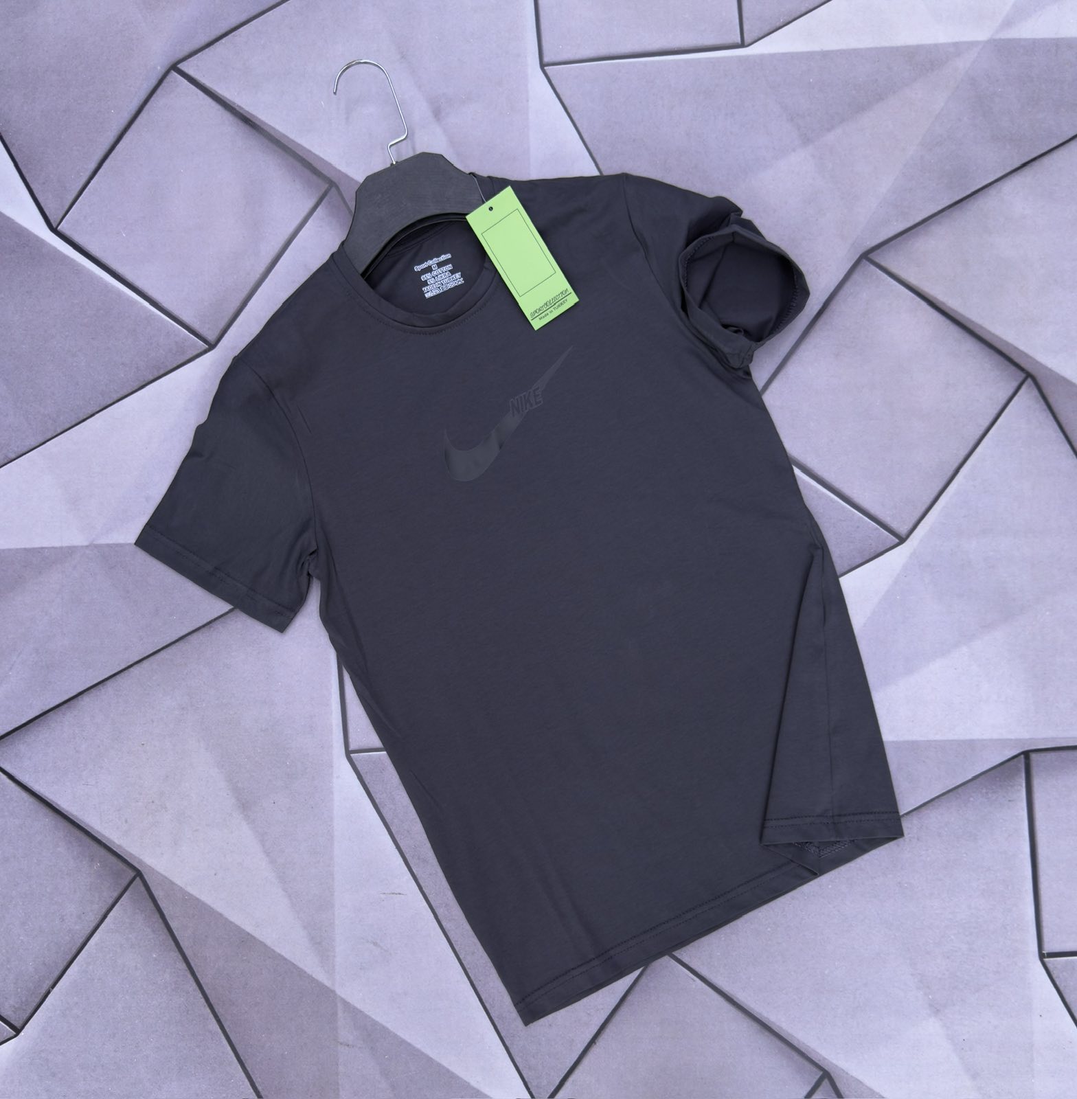 Футболка Rassul (S-2XL) 6048 navy (лето)