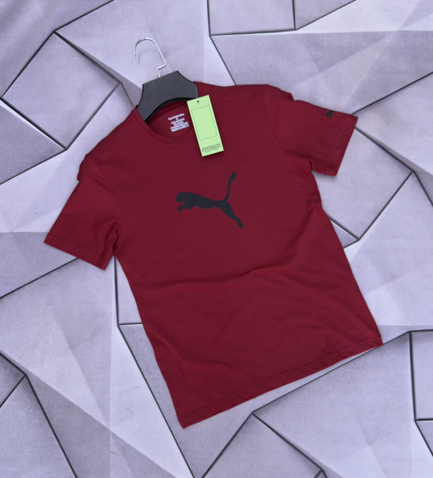 Футболка Rassul (S-2XL) 6069 wine (лето)