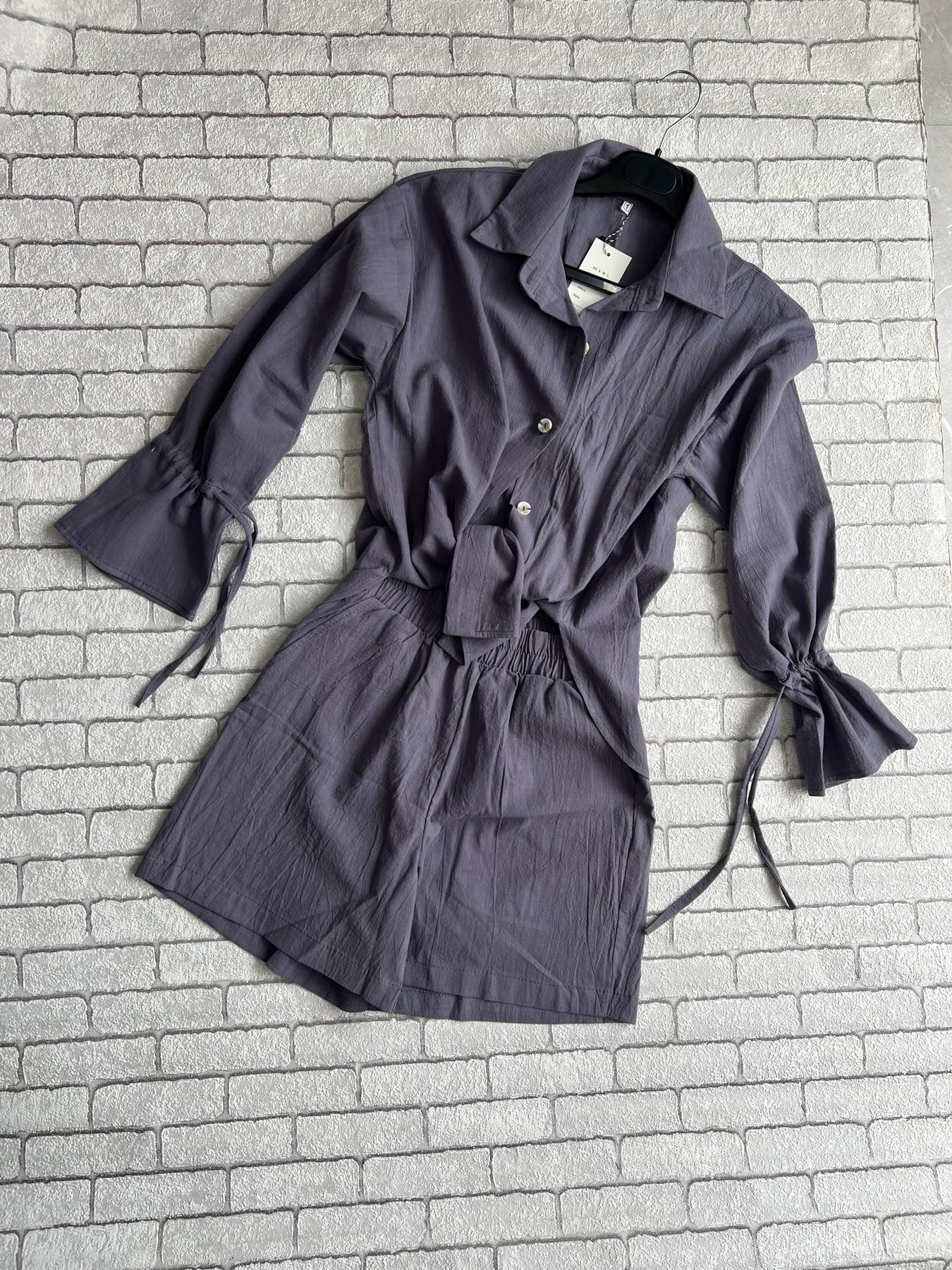 Костюм Valentina (42-48) 014 d.grey (лето)