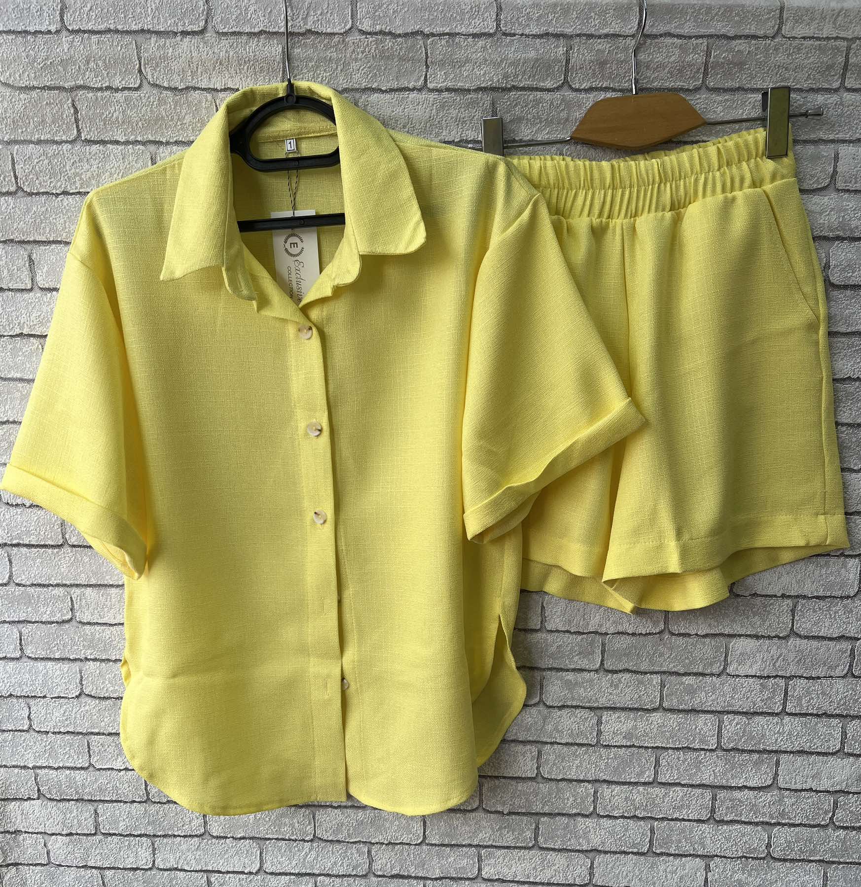 Костюм Valentina (42-52) 016 yellow (лето)