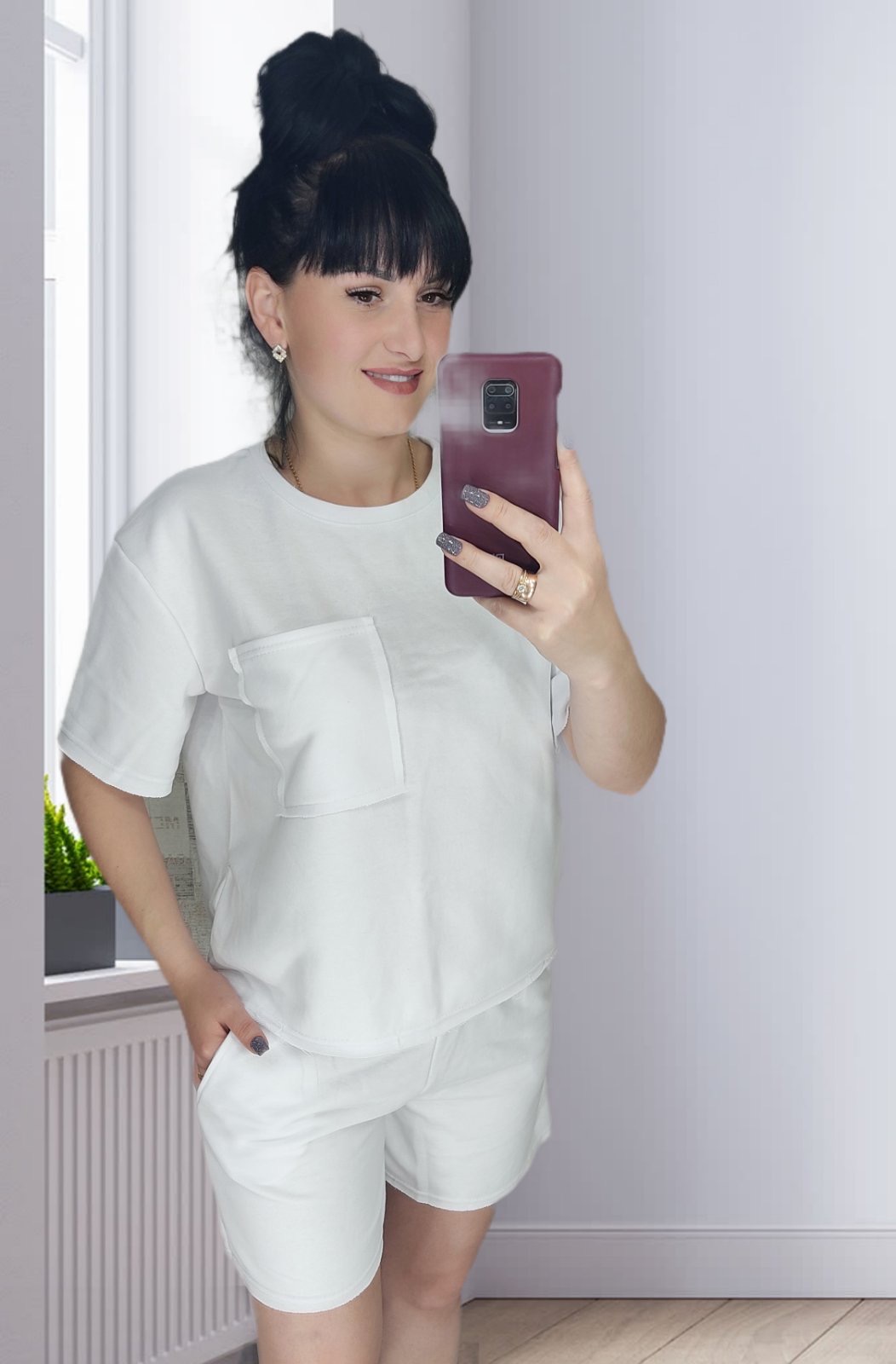 Костюм Valentina (42-50) 042 white (лето)