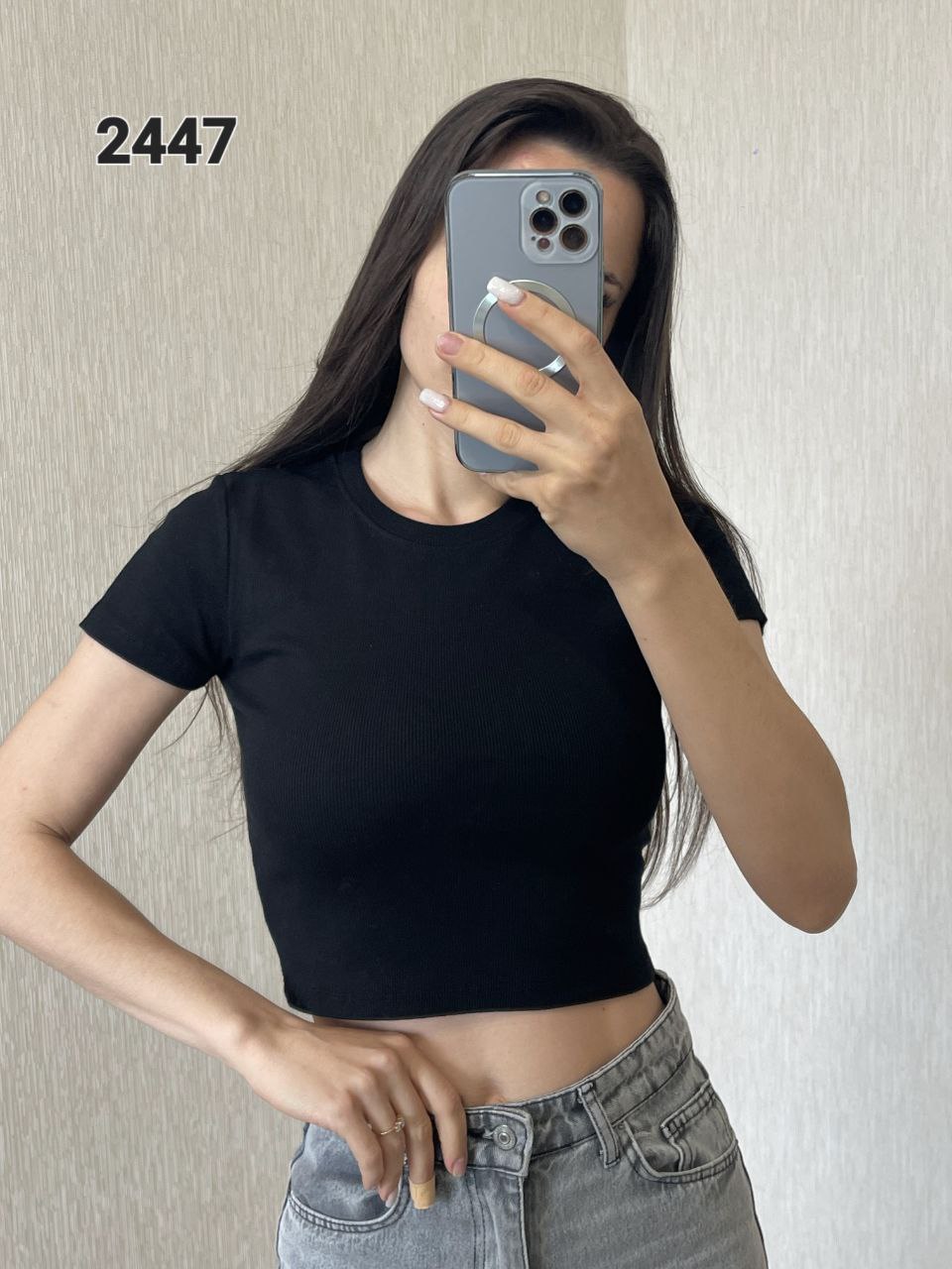 Топ FSN (42-46) 2447 black (лето)