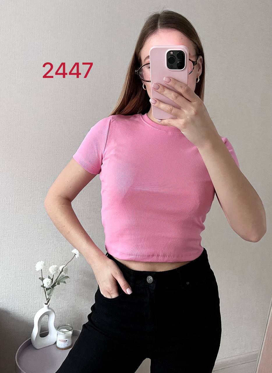 Топ FSN (42-46) 2447 pink (лето)