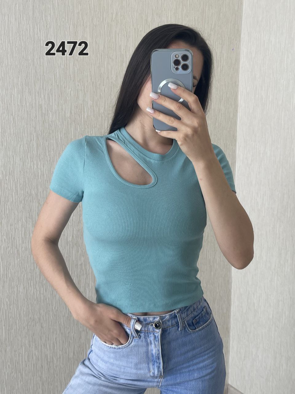Топ FSN (42-46) 2472 l.blue (лето)