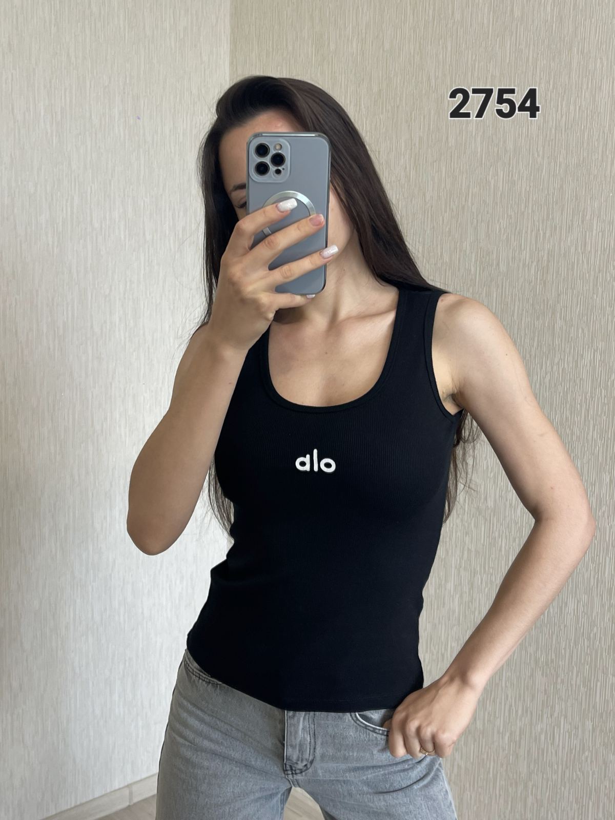 Майка FSN (42-48) 2754 black (лето)