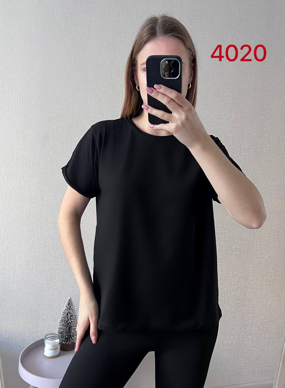 Футболка FSN (44-50) 4020 black (лето)