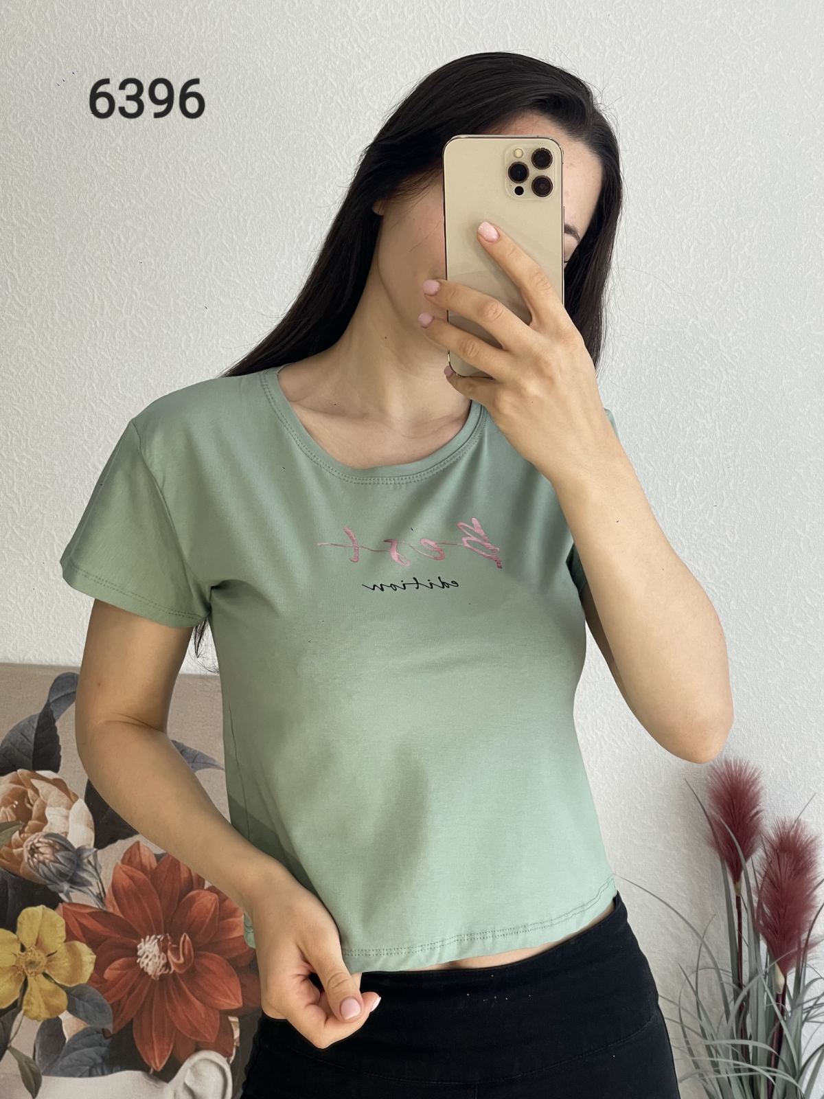 Футболка FSN (42-48) 6396 mint (лето)