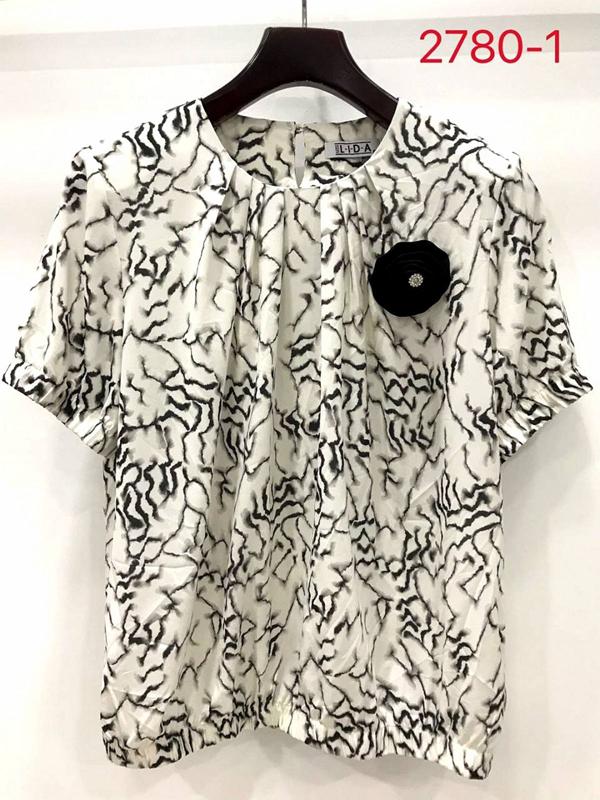 Футболка LIDA (52-62) 2480-1 white (лето)
