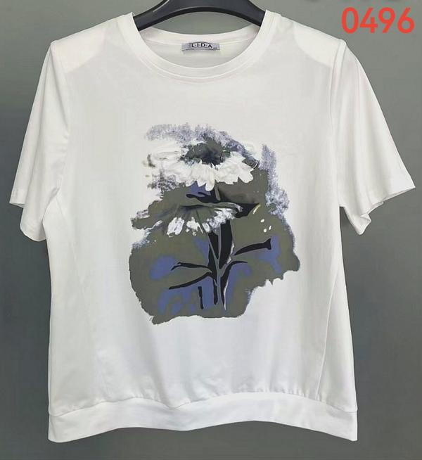 Футболка LIDA (52-62) 0496 white (лето)