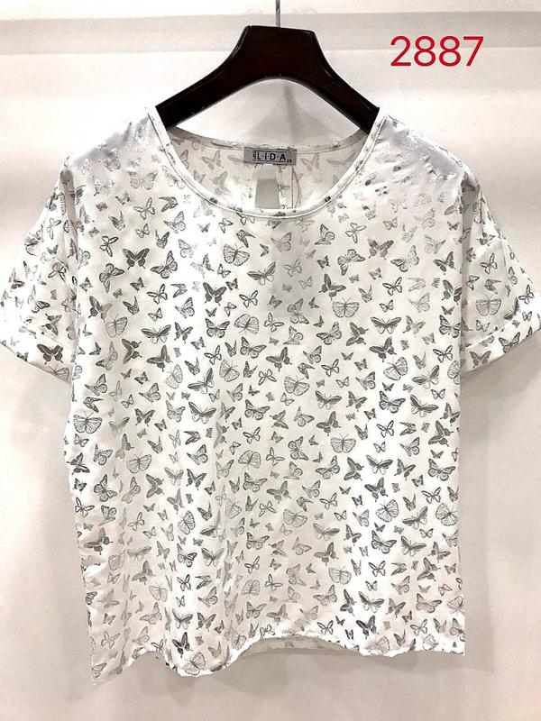 Футболка LIDA (50-60) 2887 white (лето)