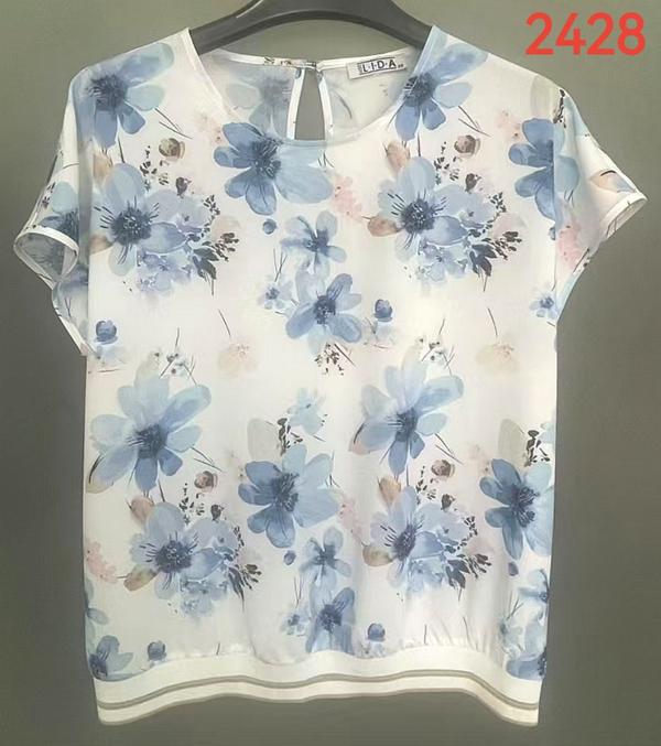 Футболка LIDA (52-62) 2428 white (лето)