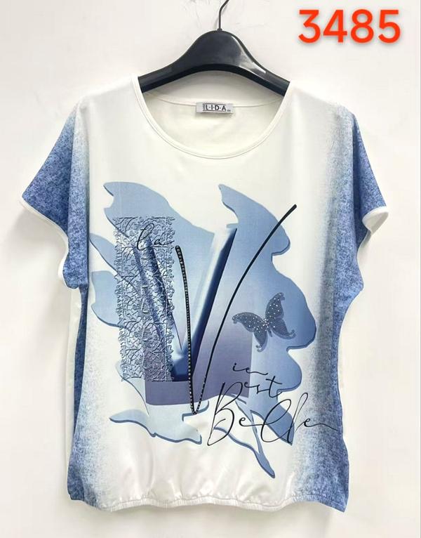 Футболка LIDA (52-62) 3485 white (лето)