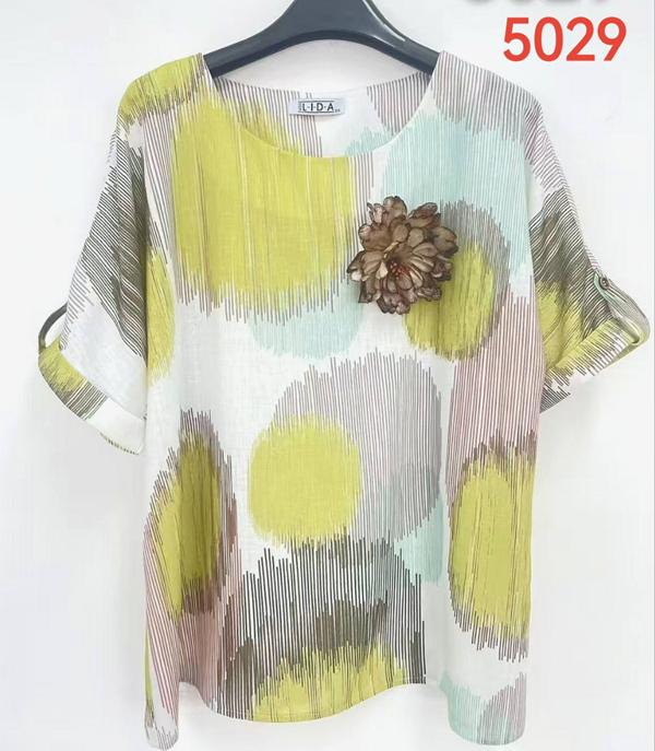 Футболка LIDA (52-62) 5029 yellow (лето)