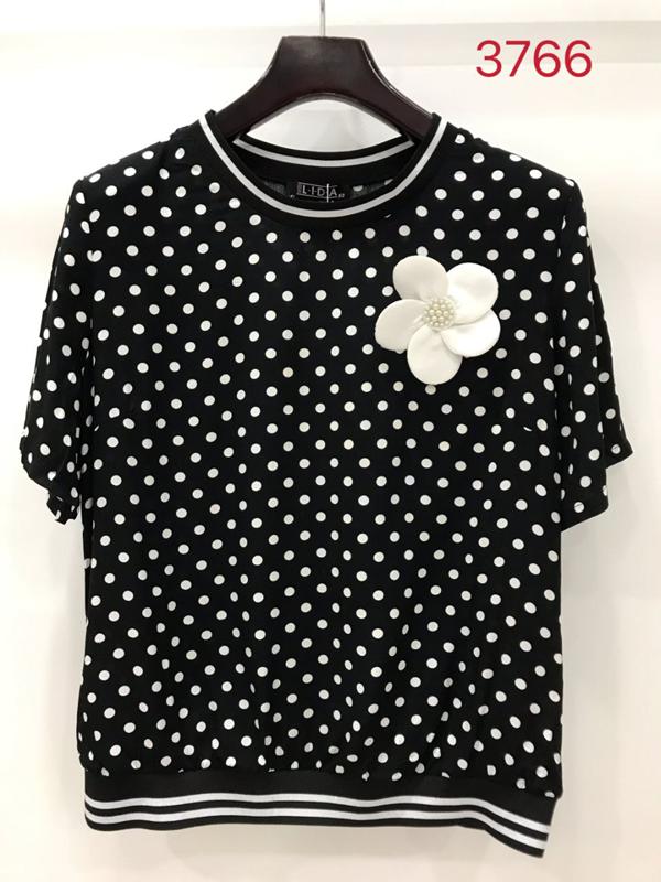 Футболка LIDA (52-62) 3766 black (лето)