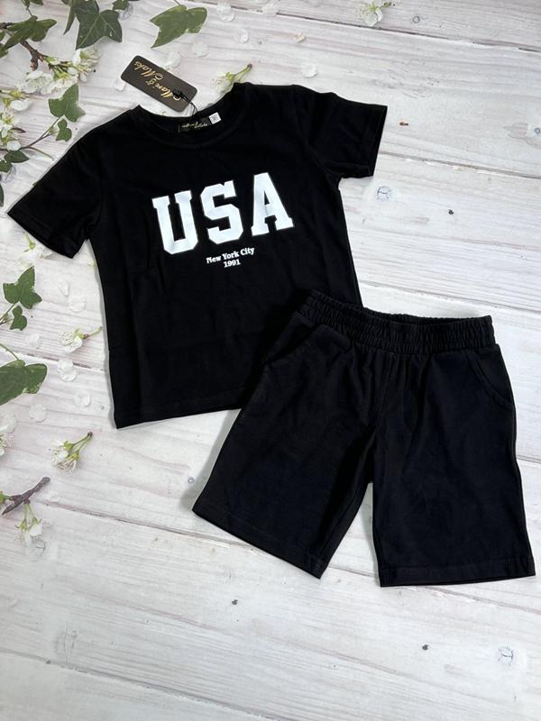 Костюм Marimaks (122-140) 1067 black (лето)