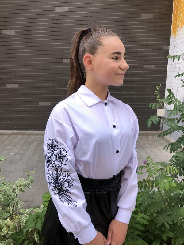 Рубашка Moda school (128-146) M21 white (деми)