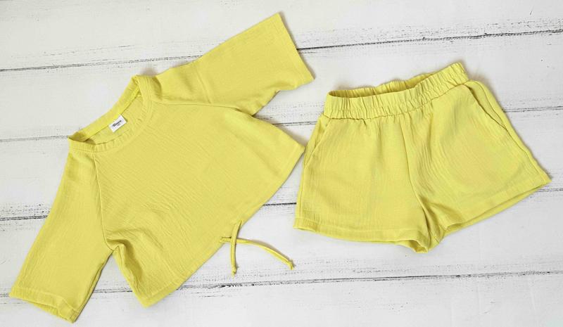 Костюм Moda school (122-146) 8506 yellow (лето)