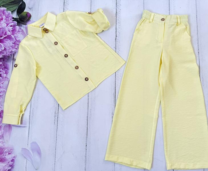 Костюм Moda school (122-152) 8503 yellow (лето)