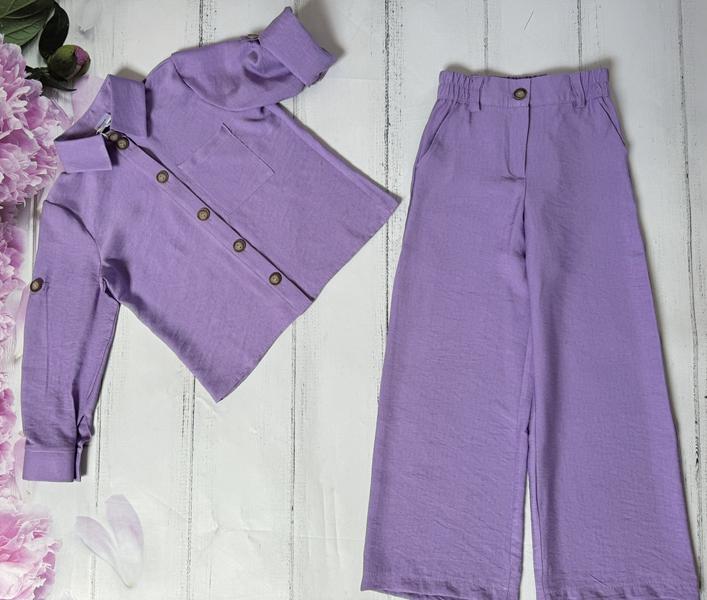 Костюм Moda school (122-152) 8503 purple (лето)