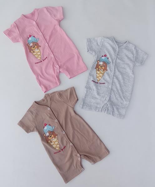 Боди Meloria (56-80) ML807 pink (лето)