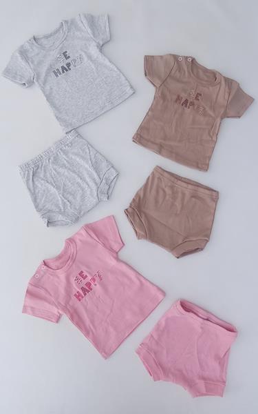 Костюм Meloria (68-80) ML813 pink (лето)