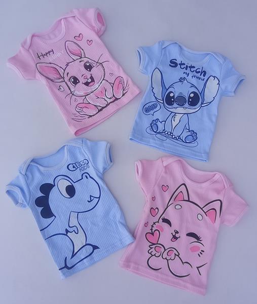 Футболка Meloria (20-26) ML818 pink кошка (лето)