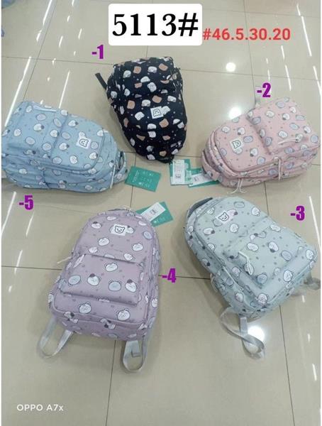 Рюкзак Candy bags (46.5*30*20) 5113-1 black (деми)