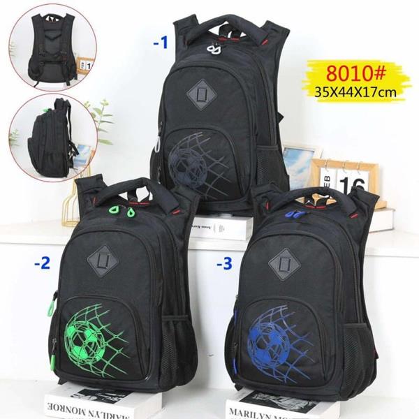 Рюкзак Candy bags (44*35*17) 8010 black-black (деми)