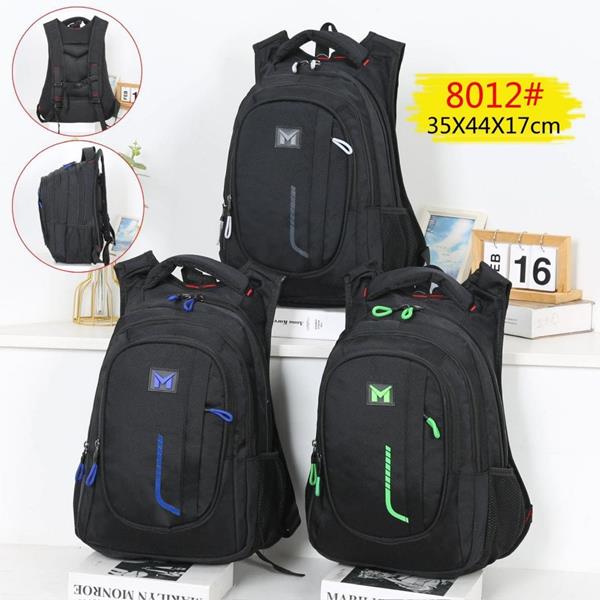 Рюкзак Candy bags (44*35*17) 8012 black-blue (деми)