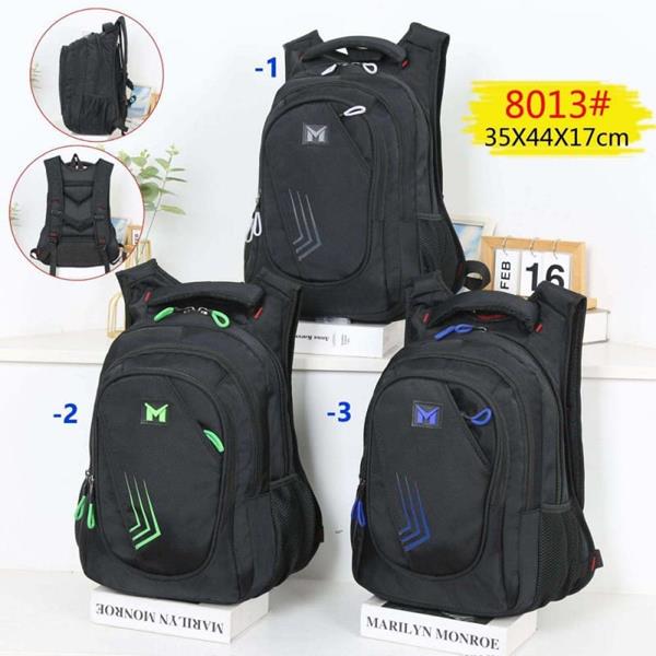 Рюкзак Candy bags (44*35*17) 8013 black-blue (деми)