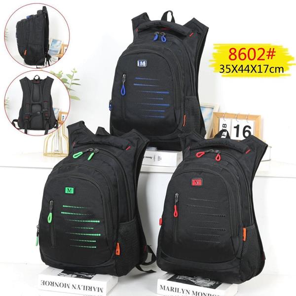 Рюкзак Candy bags (44*35*17) 8602 black-blue (деми)