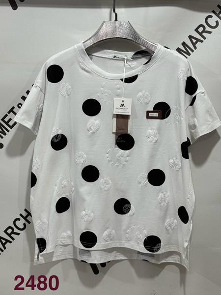 Футболка Met&March (one size) 2780-10 white (лето)