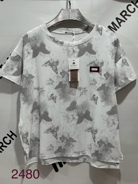 Футболка Met&March (one size) 2780-11 white (лето)