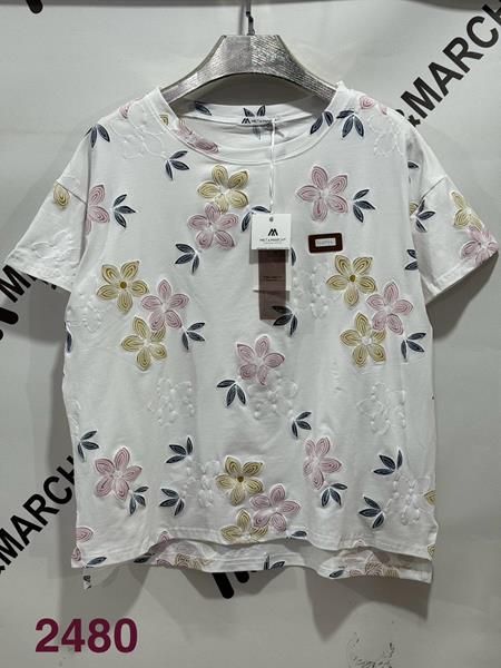 Футболка Met&March (one size) 2780-13 white (лето)
