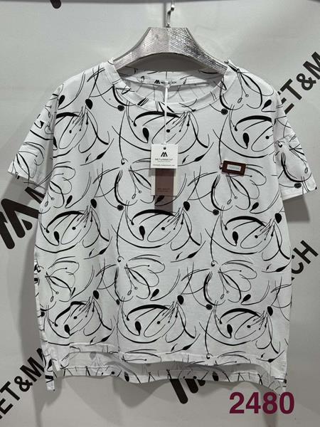 Футболка Met&March (one size) 2780-14 white (лето)